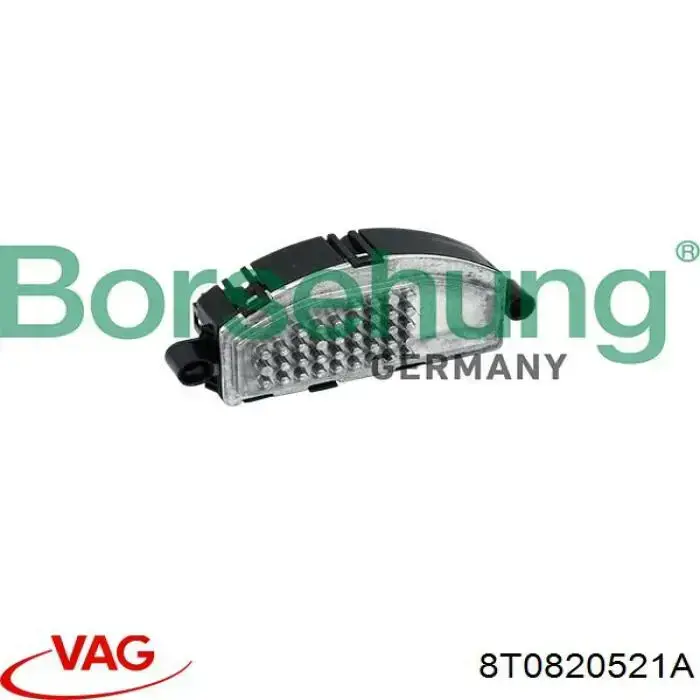 8T0820521A VAG Resistencia de calefacción