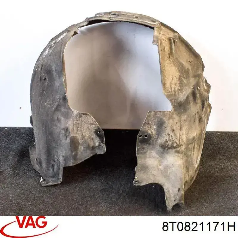 Guardalodos interior izquierdo, guardafango delantero VAG 8T0821171H precio, desde 40,47 EUR