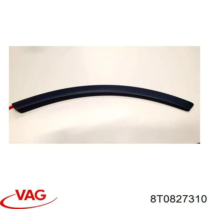 8T0827310 VAG clip, tubuladura de sujeción, alféizar de la puerta