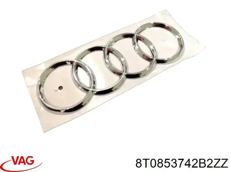 8T0853742A2ZZ VAG emblema de tapa de maletero