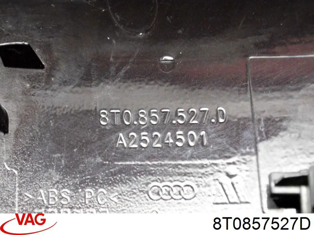 Comprar 8T0857527D VAG Cubierta De Espejo Retrovisor Izquierdo