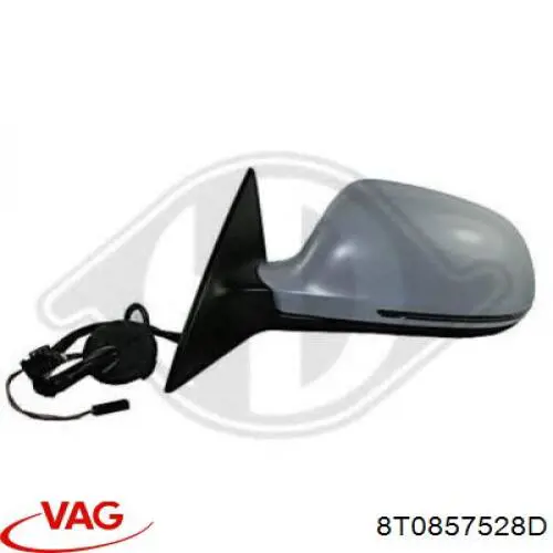 Comprar 8T0857528 VAG Cubierta De Espejo Retrovisor Derecho