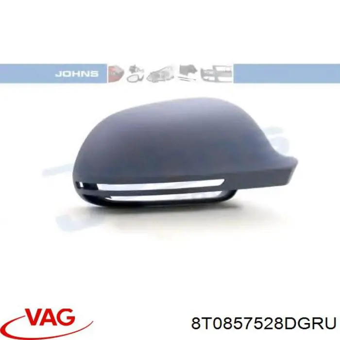 Cubierta de espejo retrovisor derecho VAG 8T0857528DGRU precio, desde 29,10 EUR