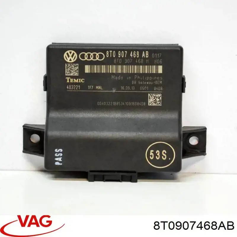8T0907468AB VAG Módulo de interfaz de diagnóstico