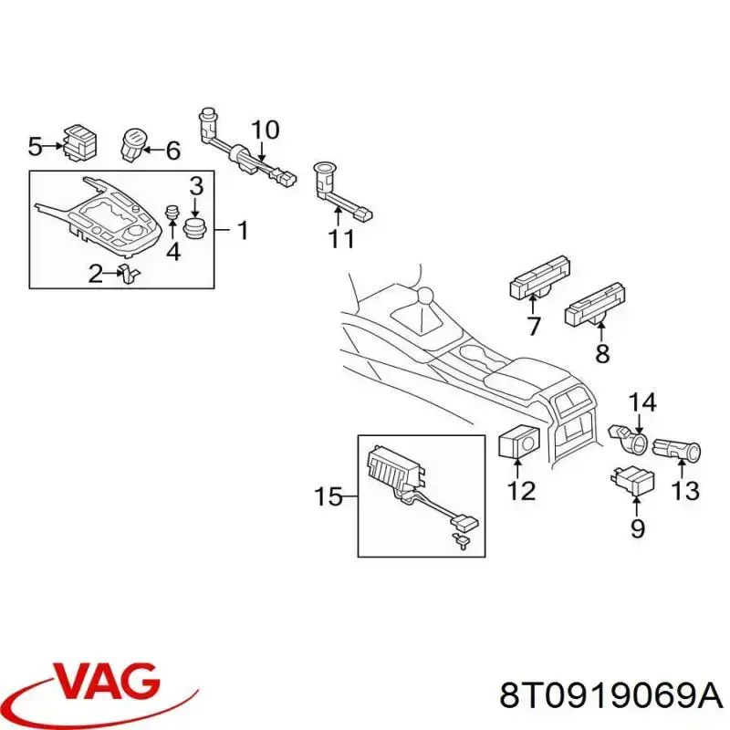  VAG 8T0919069A precio, desde 78,02 EUR
