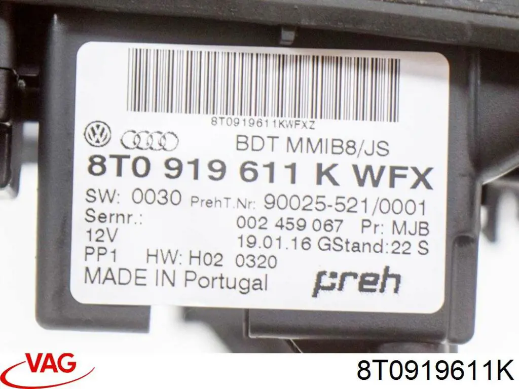  VAG 8T0919611K