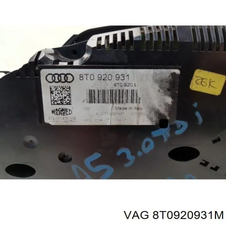 Tablero de instrumentos VAG 8T0920931M precio, desde 193,12 EUR
