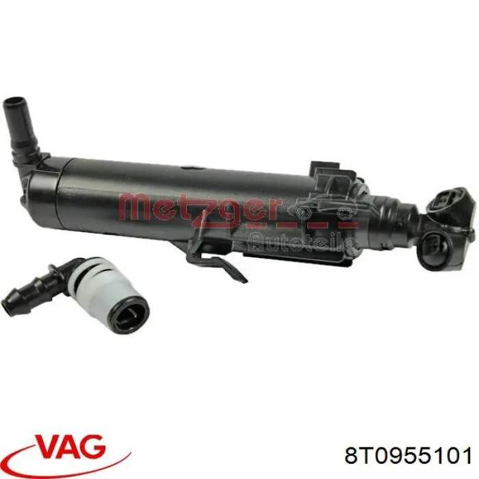 Tobera del lavafaros delantero izquierdo VAG 8T0955101 precio, desde 26,05 EUR