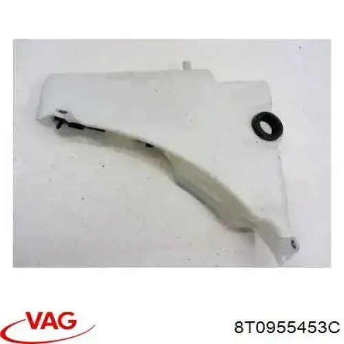 Depósito de agua del limpiaparabrisas 8T0955453C VAG