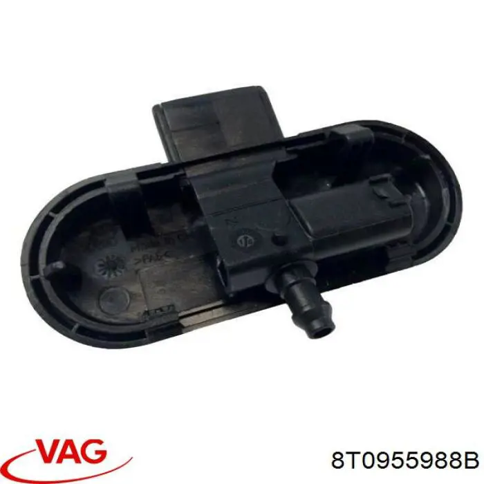 Boquilla del lavaparabrisas derecha VAG 8T0955988B