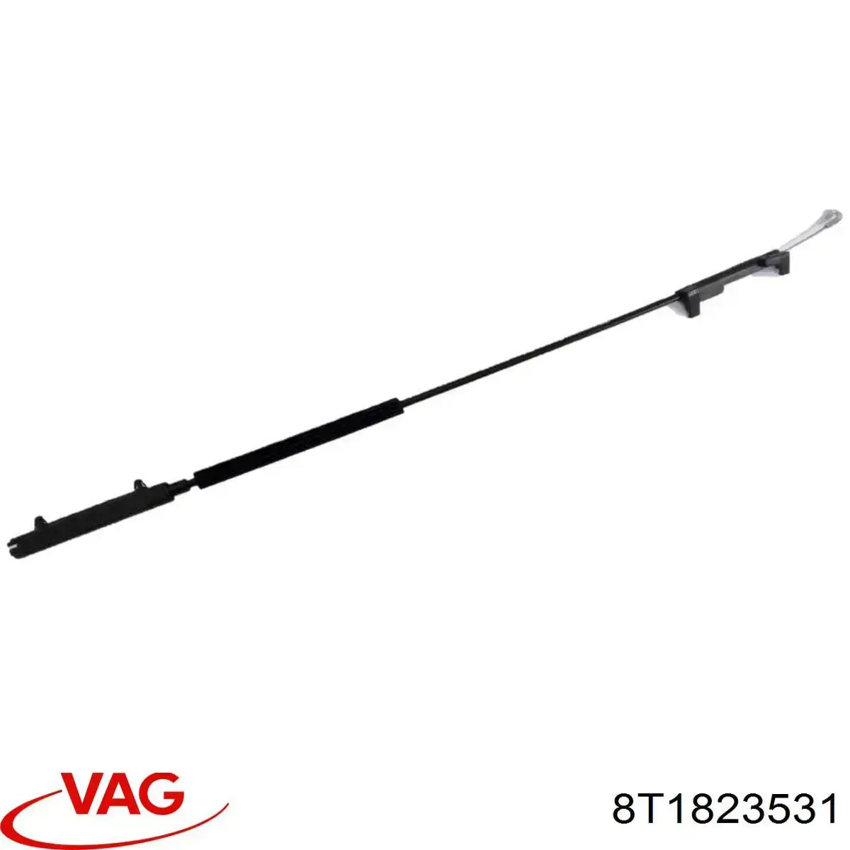8T1823531 VAG tirador del cable del capó delantero