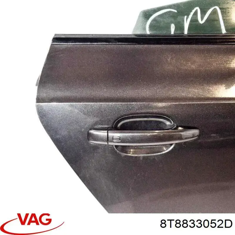 Puerta trasera derecha Audi A5 Sportback (8TA)