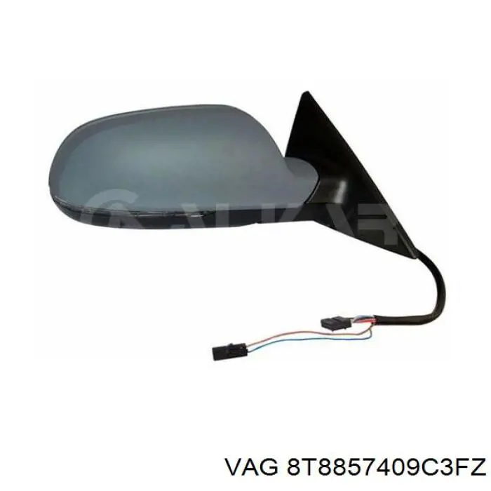 Comprar 8T8857409C3FZ VAG Espejo de retrovisor izquierdo