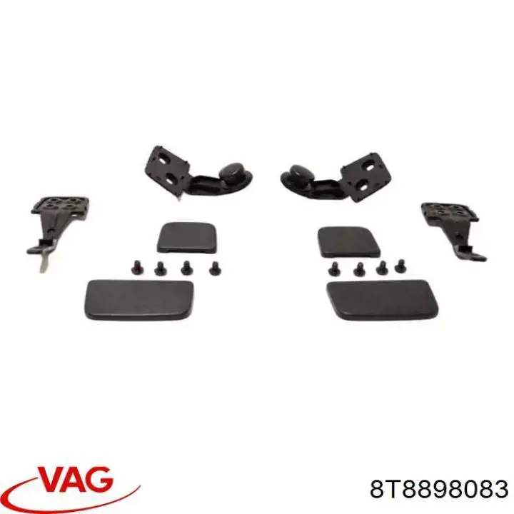 8T8898083 VAG Clip de tapicería de la tapa del maletero