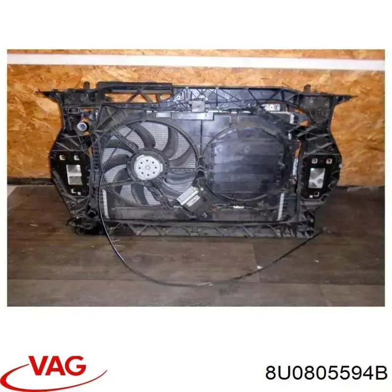 Panel de soporte del radiador y montaje de faros VAG 8U0805594B precio, desde 149,74 EUR