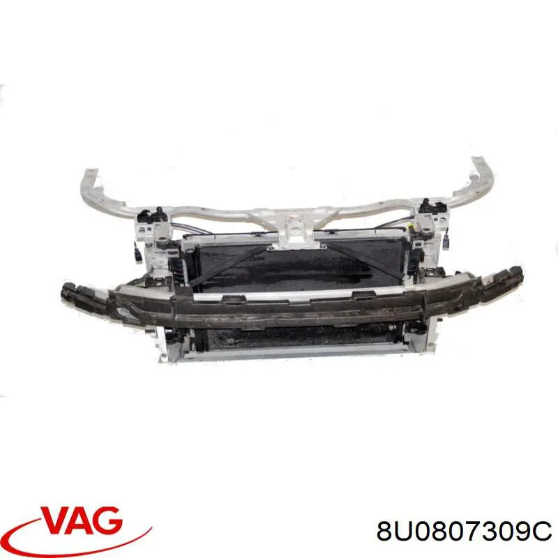 8U0807309C VAG refuerzo paragolpes trasero