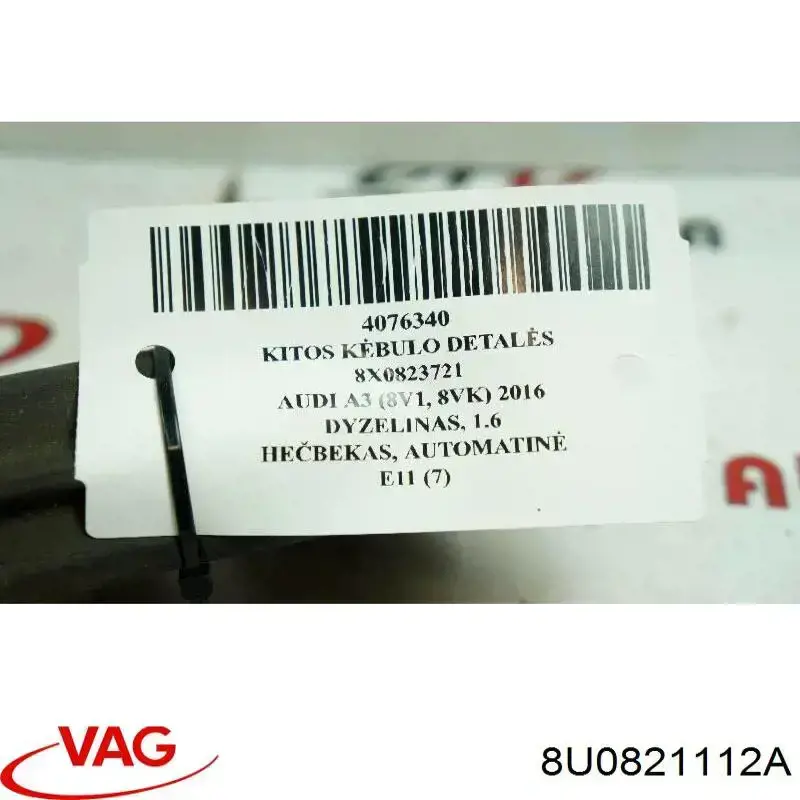 Comprar 8U0821112A VAG 
