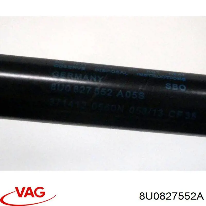 Amortiguador de maletero VAG 8U0827552A precio, desde 15,14 EUR