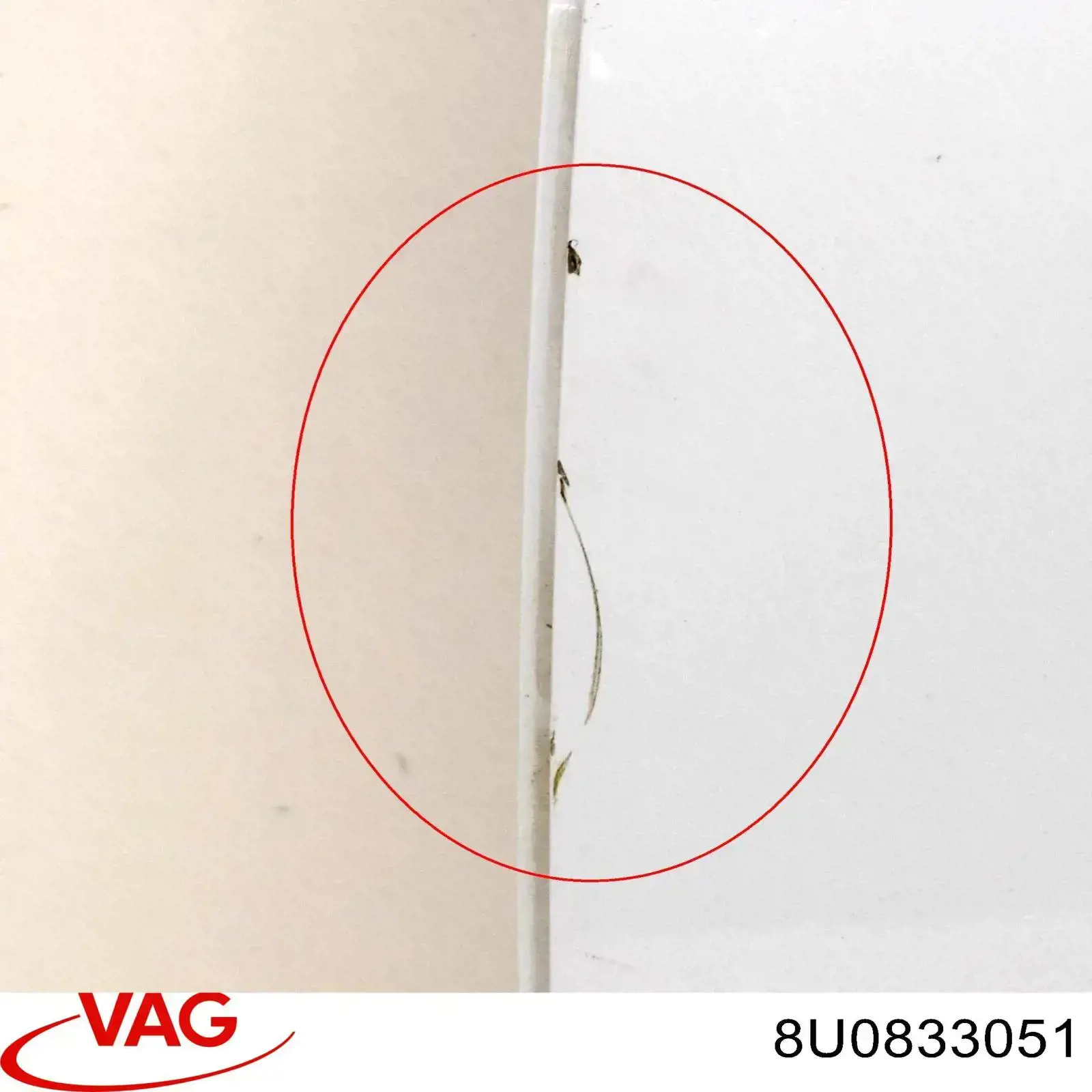 8U0833051 VAG Puerta trasera izquierda