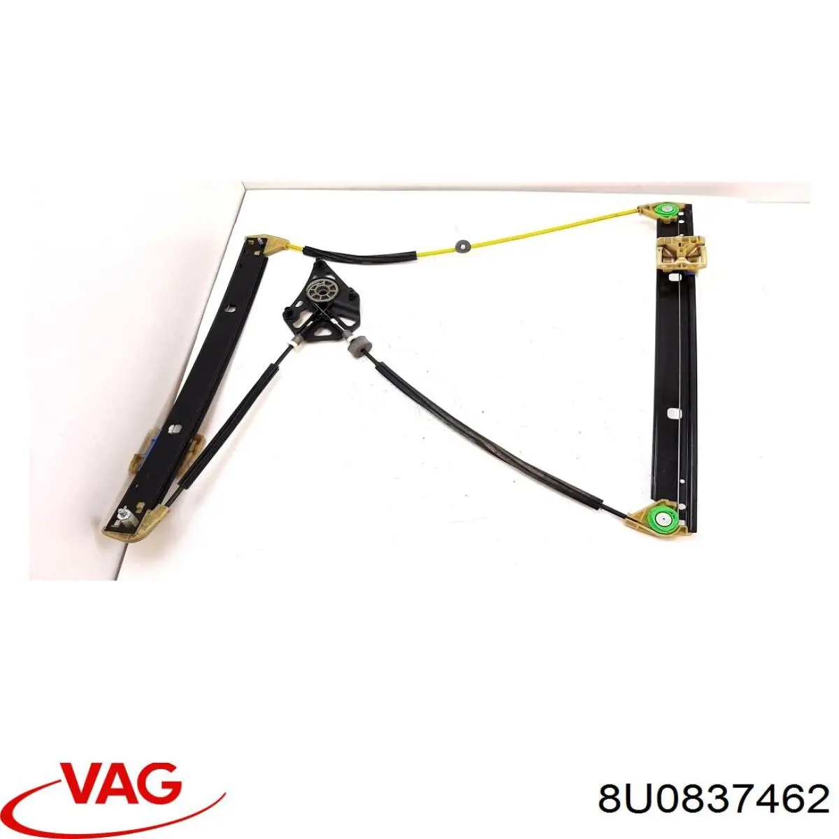 8U0837462 VAG Mecanismo levanta, puerta delantera derecha
