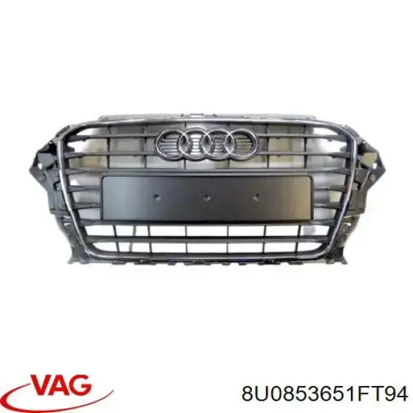 Rejilla delantera VAG 8U0853651FT94 precio, desde 705,06 EUR