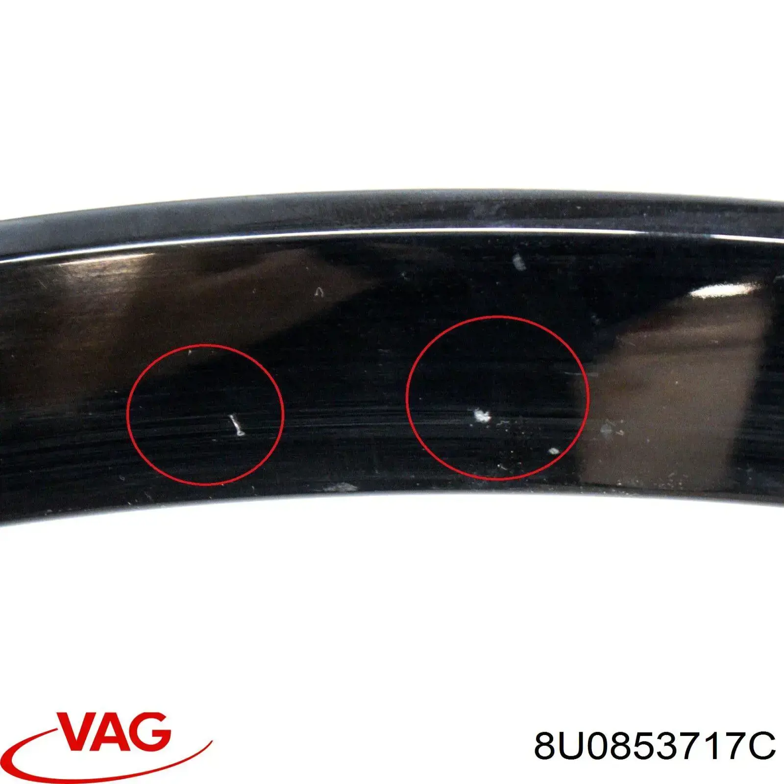 Comprar 8U0853717C VAG Extensión de la aleta trasera izquierda