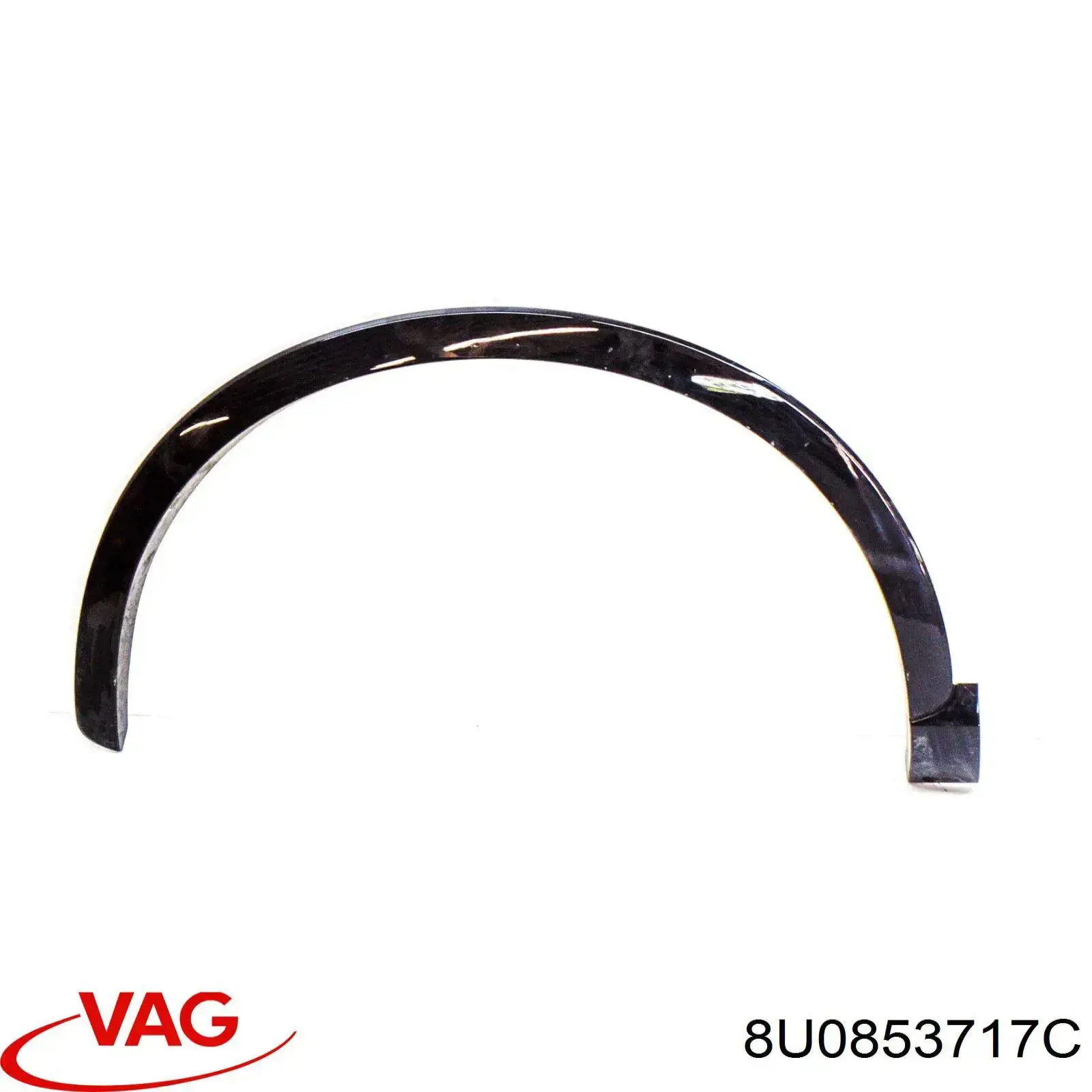 Extensión de la aleta trasera izquierda VAG 8U0853717CGRU precio, desde 400,72 EUR
