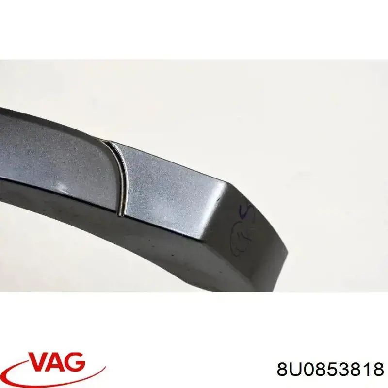 Extensión de la aleta trasera derecha VAG 8U0853818 precio, desde 81,31 EUR