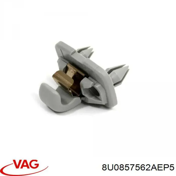 8U0857562AEP5 VAG Retenedor de visera parasol