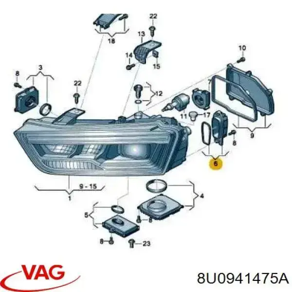Comprar 8U0941475A VAG 
