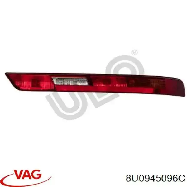 Luz trasera de parachoques derecha VAG 8U0945096C precio, desde 91,39 EUR