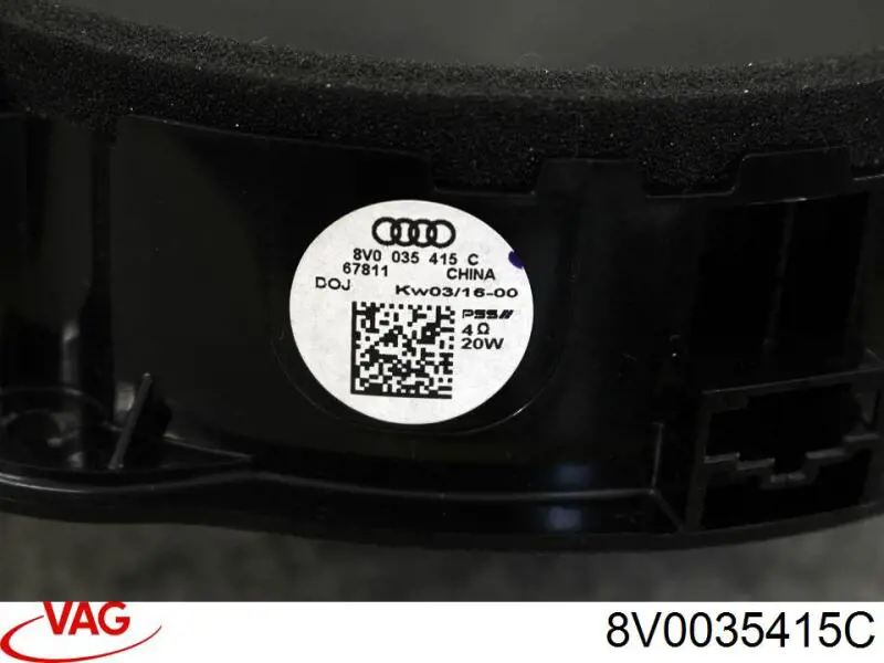 Comprar 8V0035415C VAG Altavoz de la puerta delantera