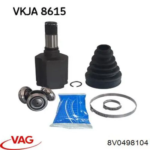 Comprar 8V0498104 VAG Junta homocinética interna delantera derecha