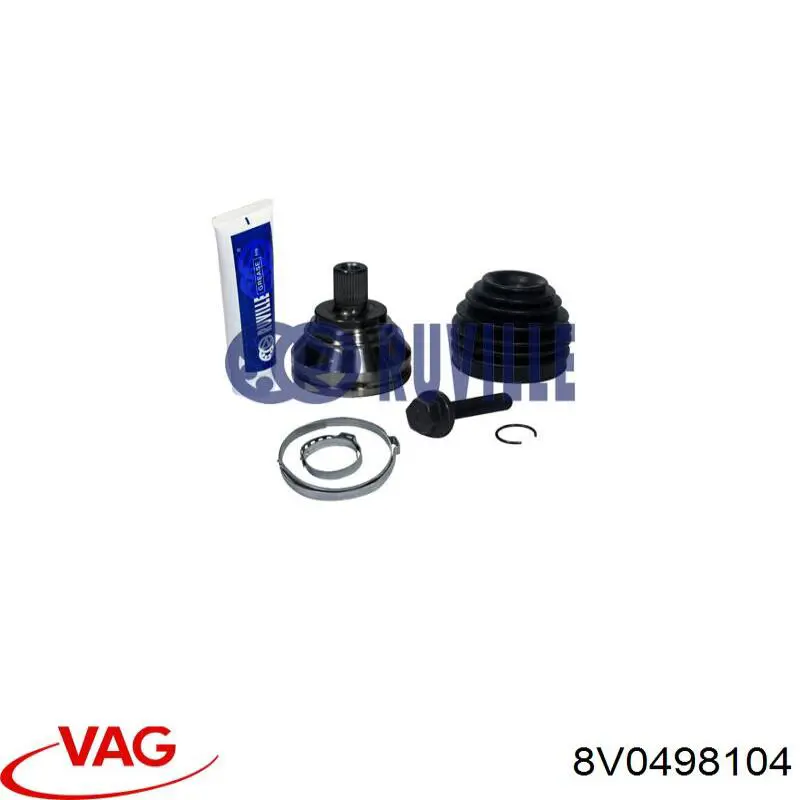 Junta homocinética interna delantera derecha VAG 8V0498104X precio, desde 51,65 EUR
