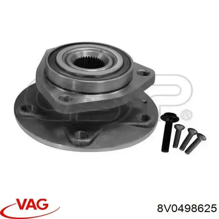 Buje de rueda delantero VAG 8V0498625 precio, desde 92,19 EUR