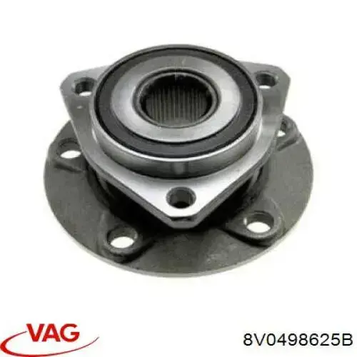 Comprar 8V0498625B VAG Bujes de ruedas
