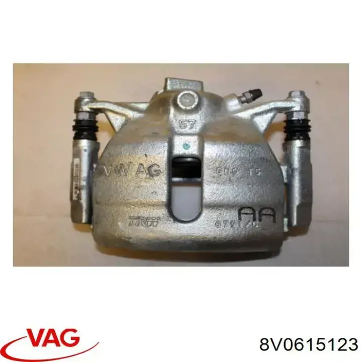 Comprar 8V0615123 VAG Pinza de freno delantera izquierda