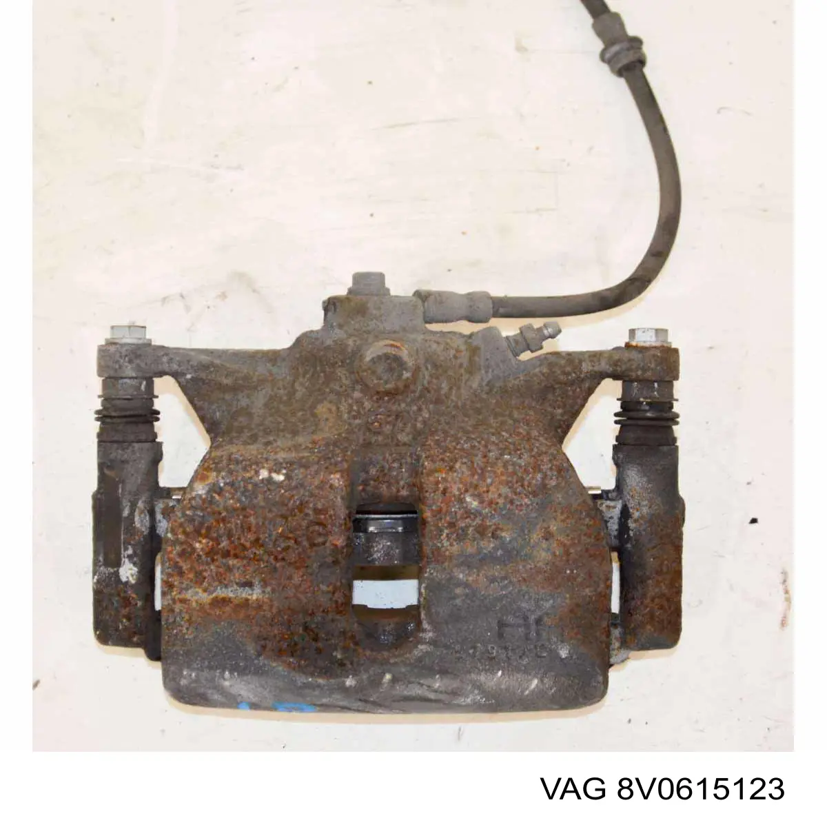 8V0615123 VAG Pinza de freno delantera izquierda