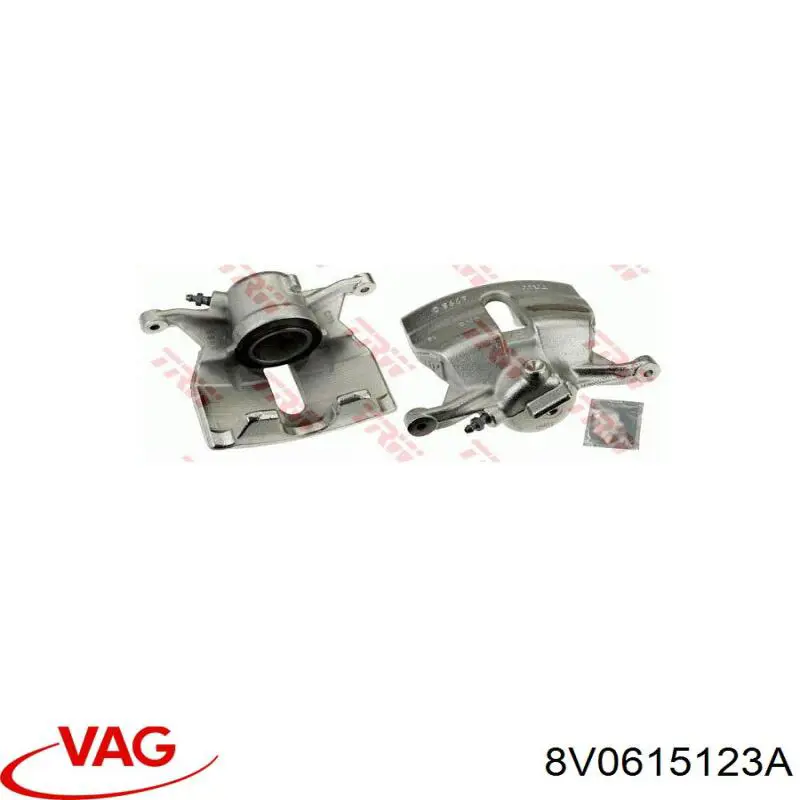 Comprar 8V0615123A VAG Pinza de freno delantera izquierda