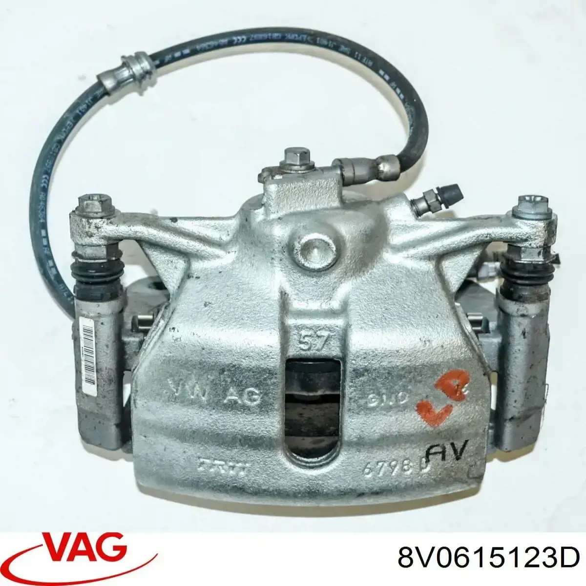 Pinza de freno, Eje delantero izquierda VAG 8V0615123D
