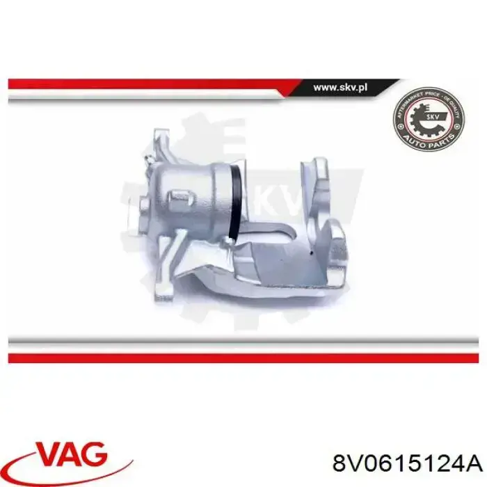 Comprar 8V0615124A VAG Pinza de freno delantera derecha
