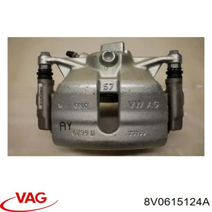 Comprar 8V0615124A VAG Pinza de freno delantera derecha