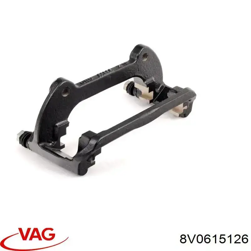 8V0615126 VAG soporte, pinza de freno delantera