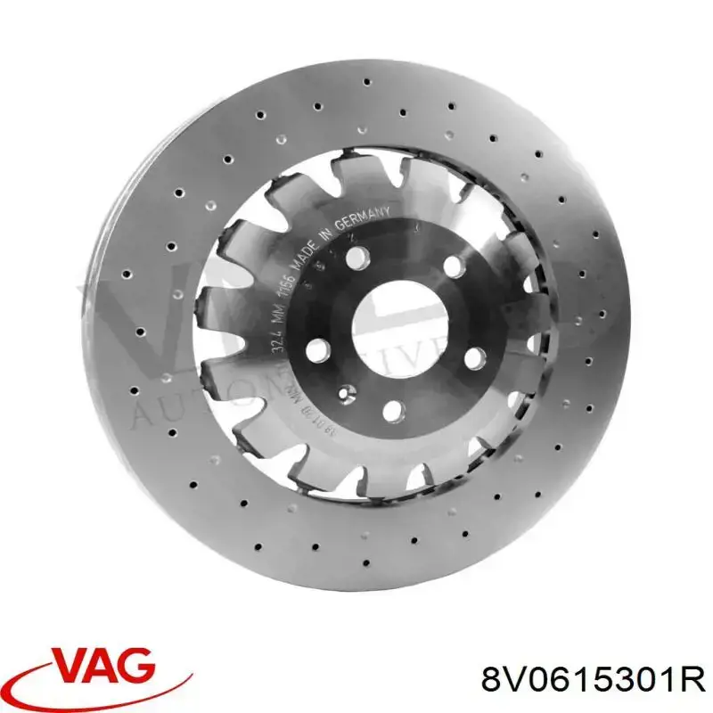 Frenos delanteros VAG 8V0615301R precio, desde 414,41 EUR