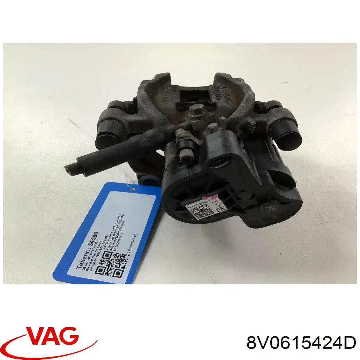 Pinza de freno trasera derecha 8V0615424D VAG
