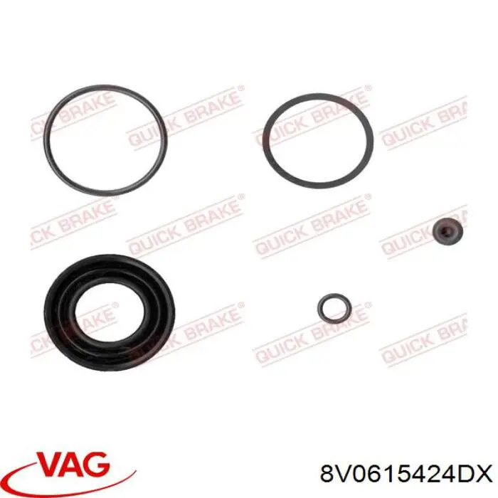 Pinza de freno trasera derecha VAG 8V0615424DX precio, desde 92,91 EUR