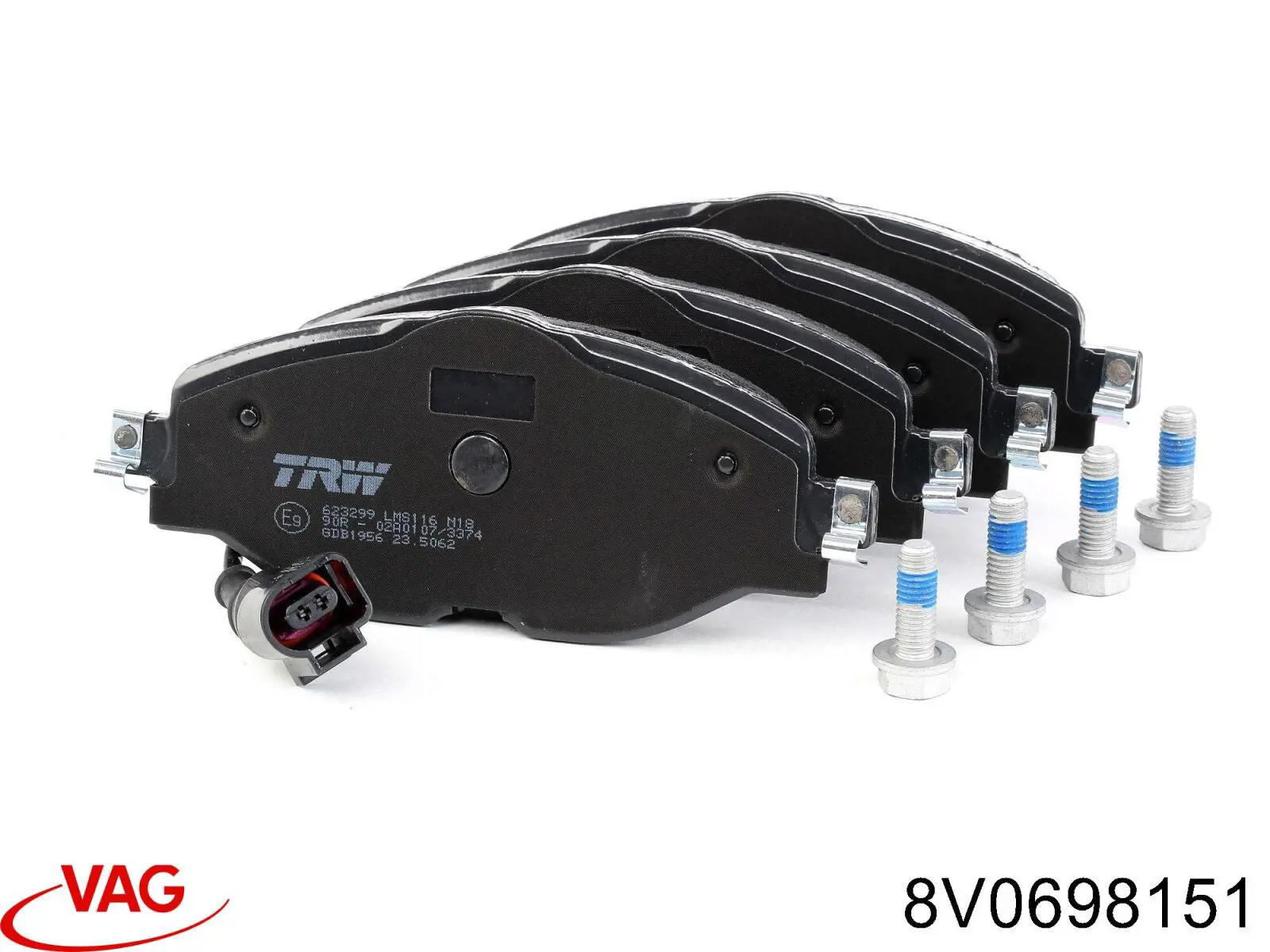 Pastillas de freno delanteras Volkswagen Tiguan 1 5N1, 5N2