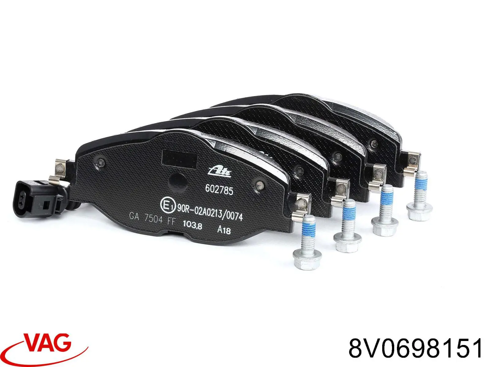 Pastillas de freno delanteras Volkswagen Tiguan 1 5N1, 5N2