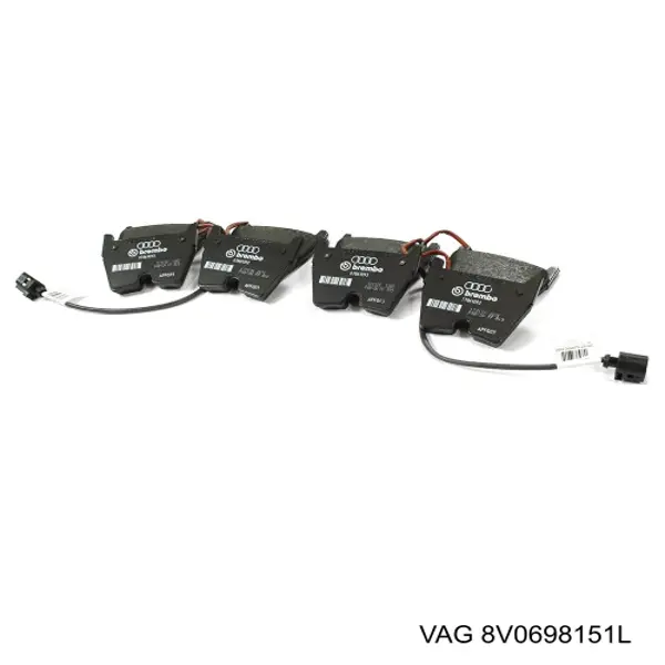 Comprar 8V0698151L VAG Pastillas delanteras de freno