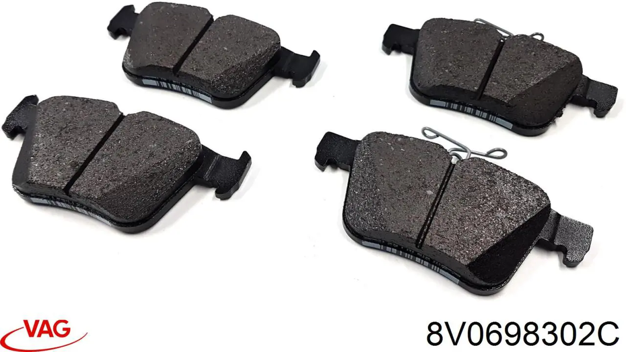 Pastillas de freno delanteras Volkswagen Tiguan 1 5N1, 5N2